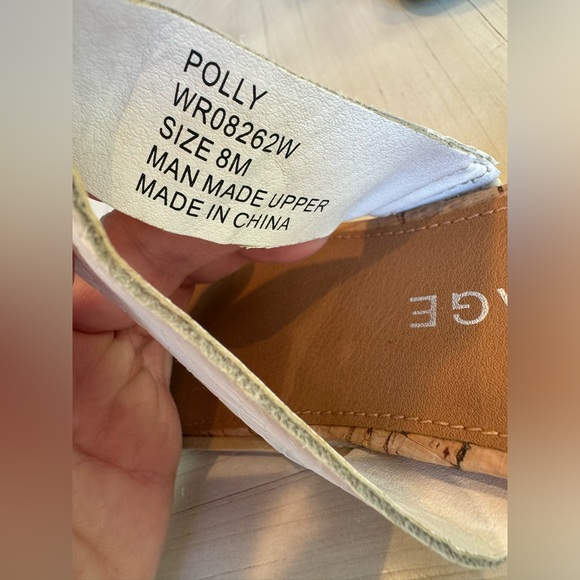 Rampage Pink and White Strap Sandal -Size 8 - Picture 4 of 11